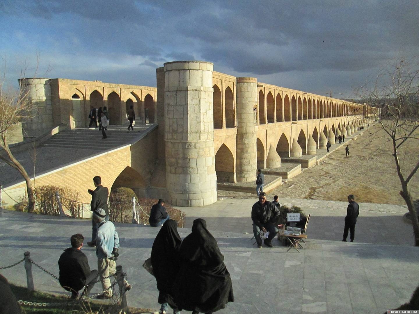 Си-о-се. Мост 33 арок. г. Исхафан, Иран