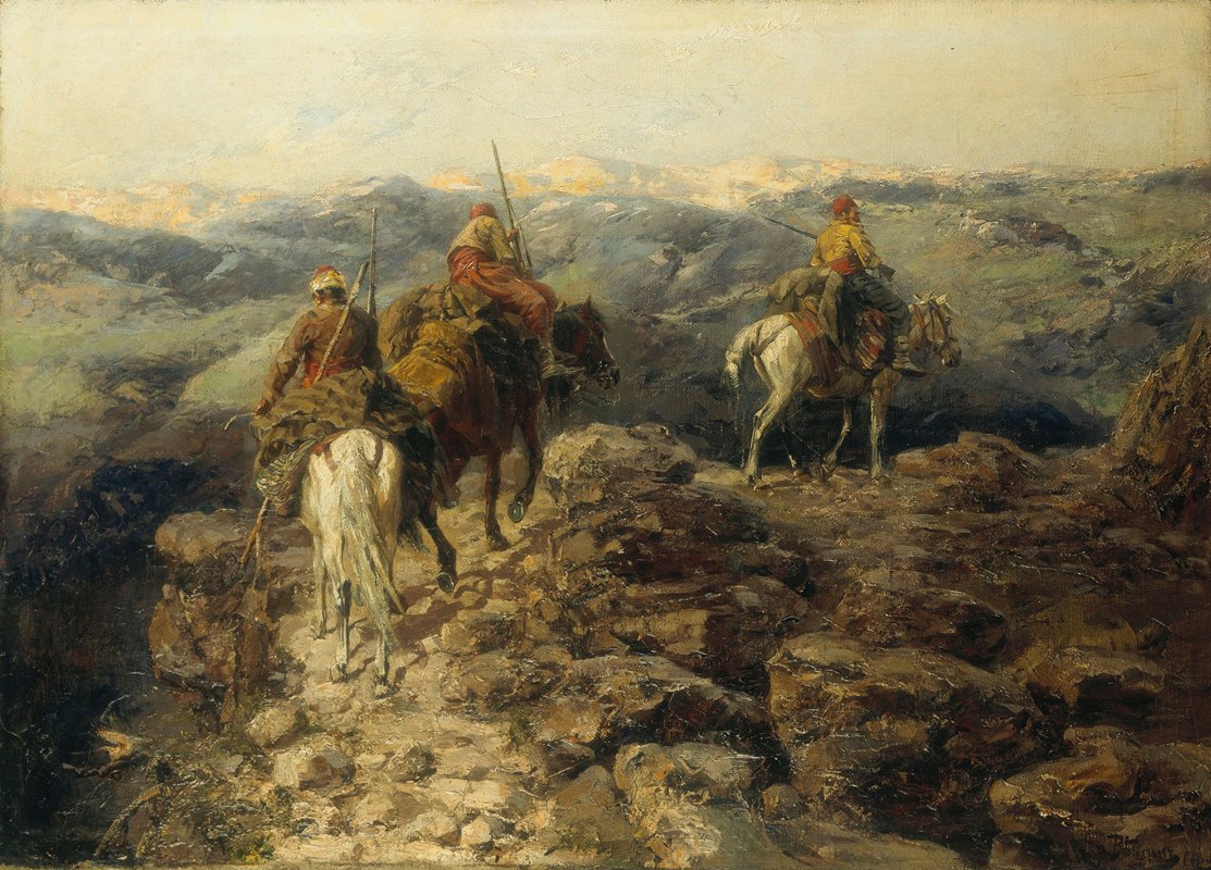 Ярослав Вешин. Контрабандисты. 1899