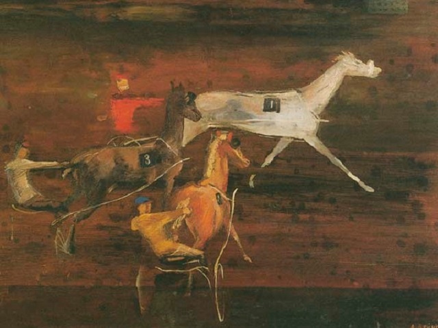 Александр Дейнека. Бега (фрагмент). 1931
