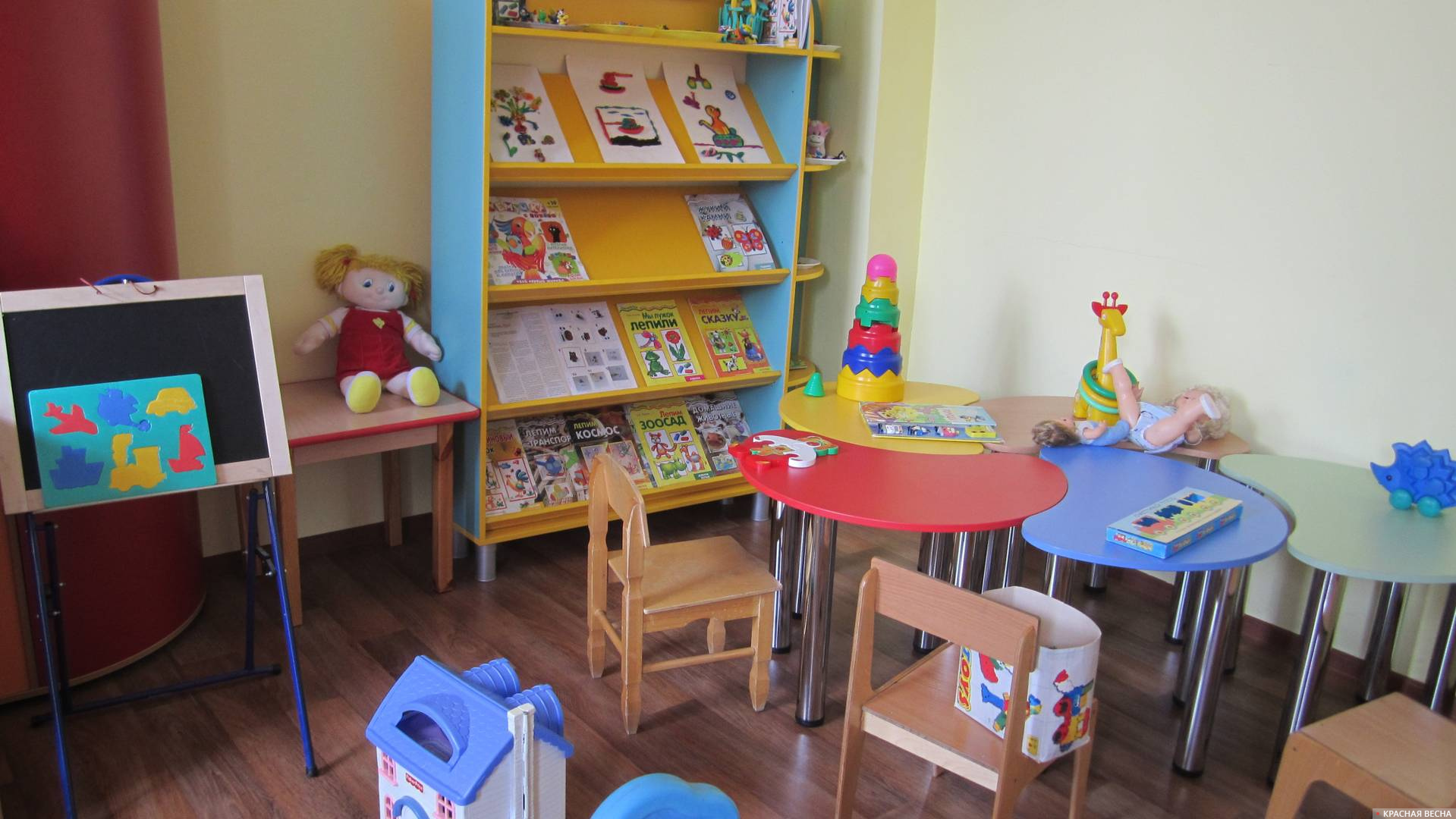 Расстановка мебели в детском саду