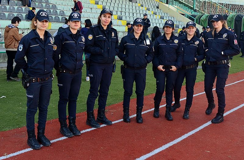 Полиция, женское подразделение, Турция 
