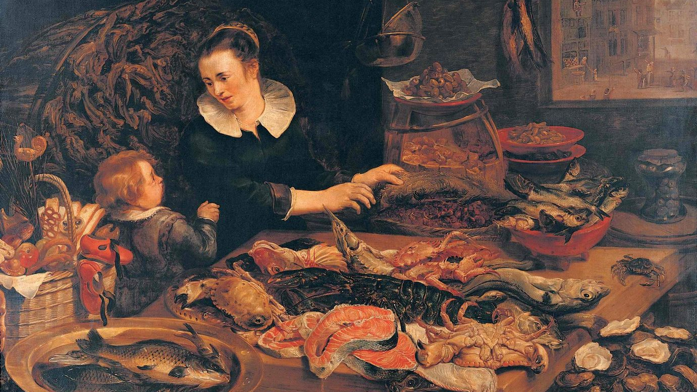 Франс Снейдерс. Рыбная лавка. 1616