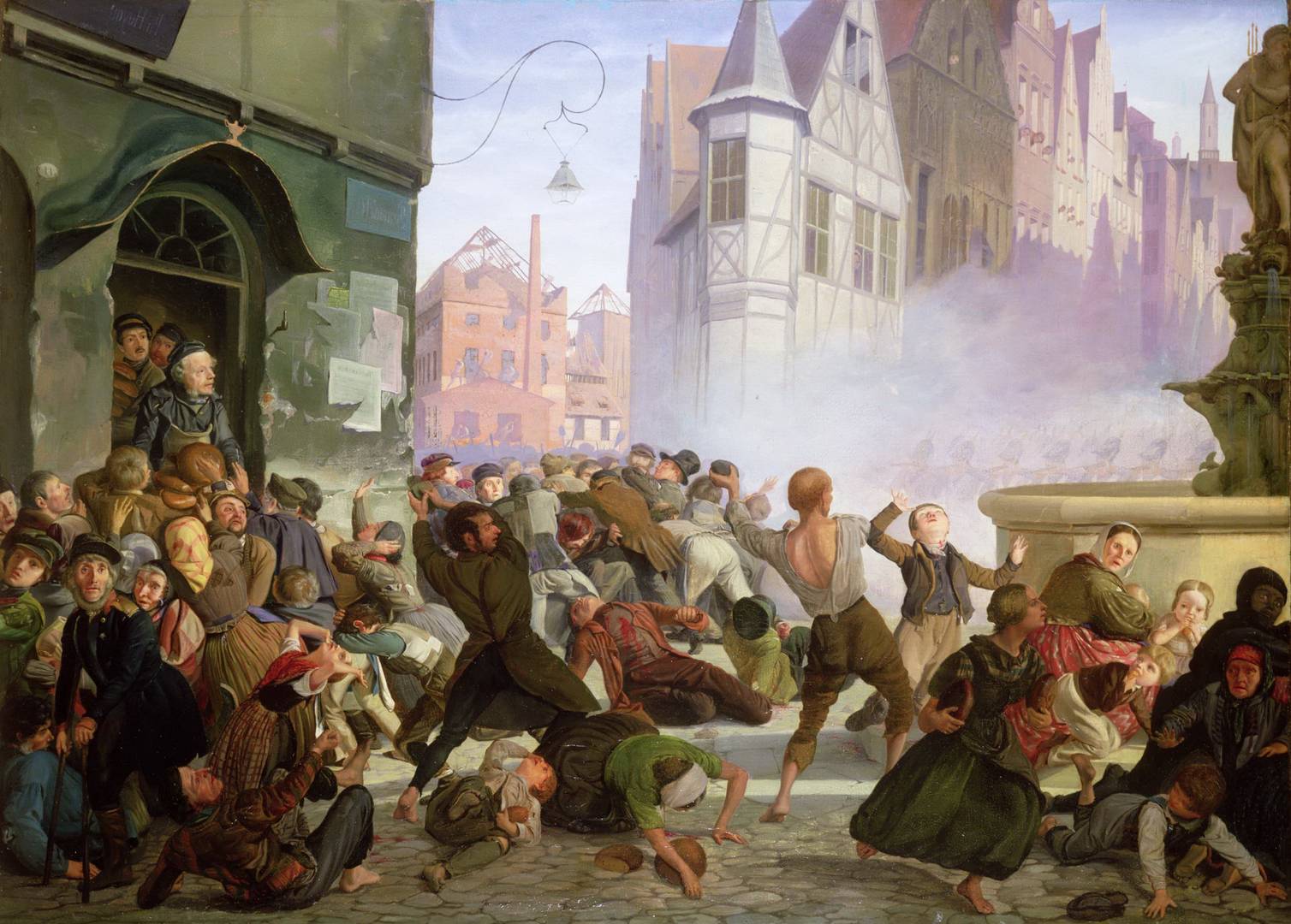 Филип Хойол, Бунт. XIX в.