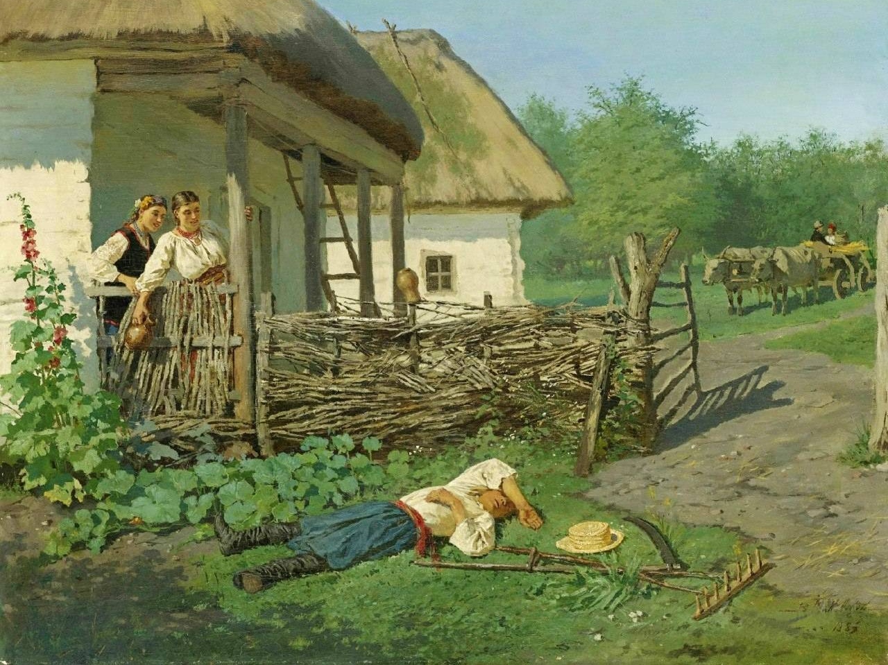 Владимир Маковский. Сильное разочарование. 1883