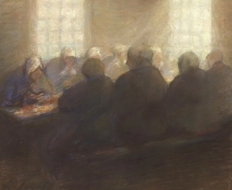 Сегал Лазарь. Дом престарелых. 1912
