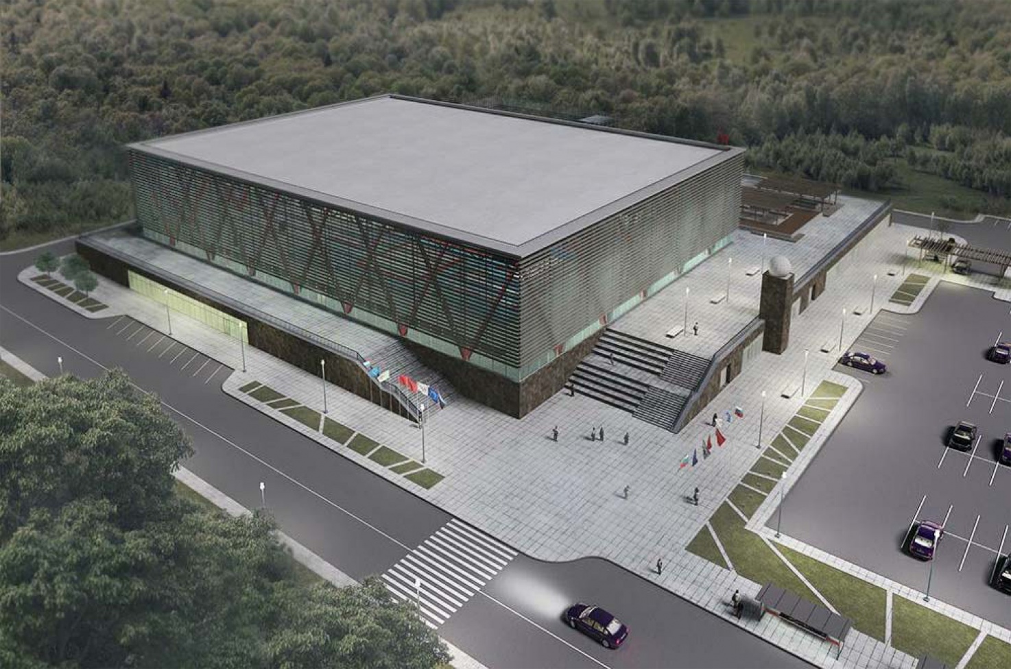 Проект здания центра спортивной гимнастики «Немов-центр»