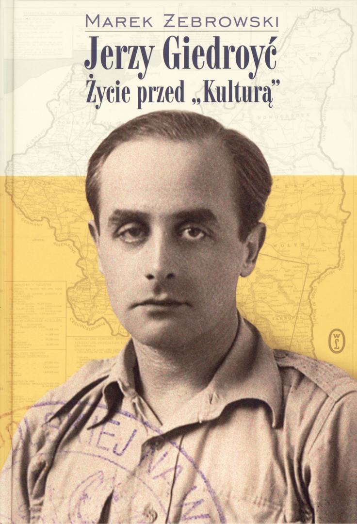 Обложка книги о Ежи Гедройце