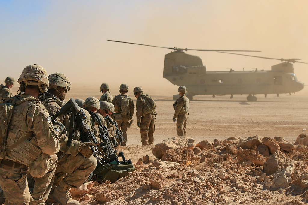 Военные США на операции «Непоколебимая решимость» в Сирии и Ираке
