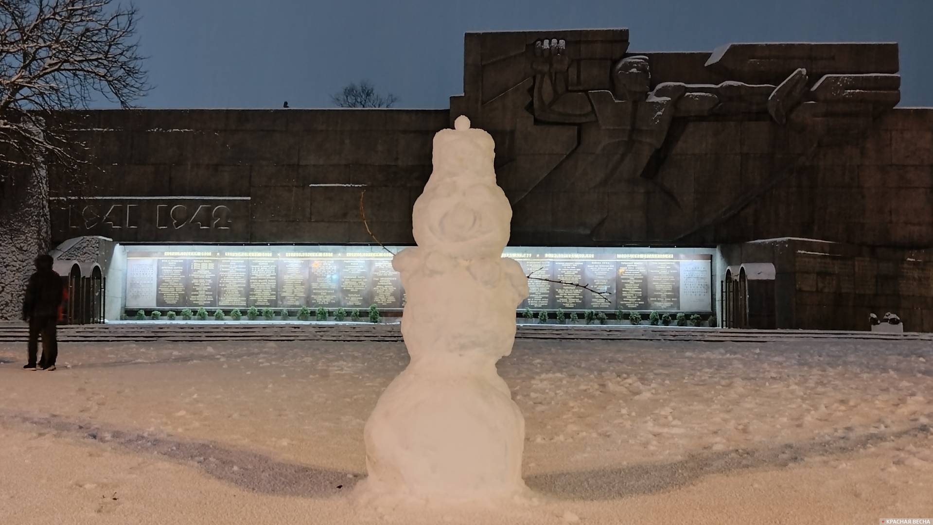 Снеговик. Севастополь 