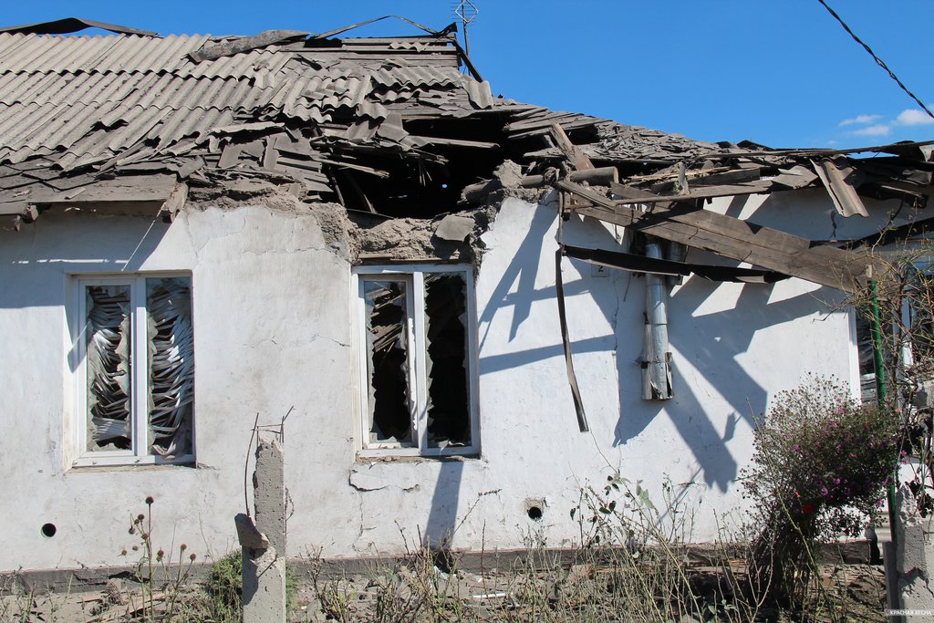 Разрушенный дом. Макеевка. ДНР [© ИА Красная Весна]