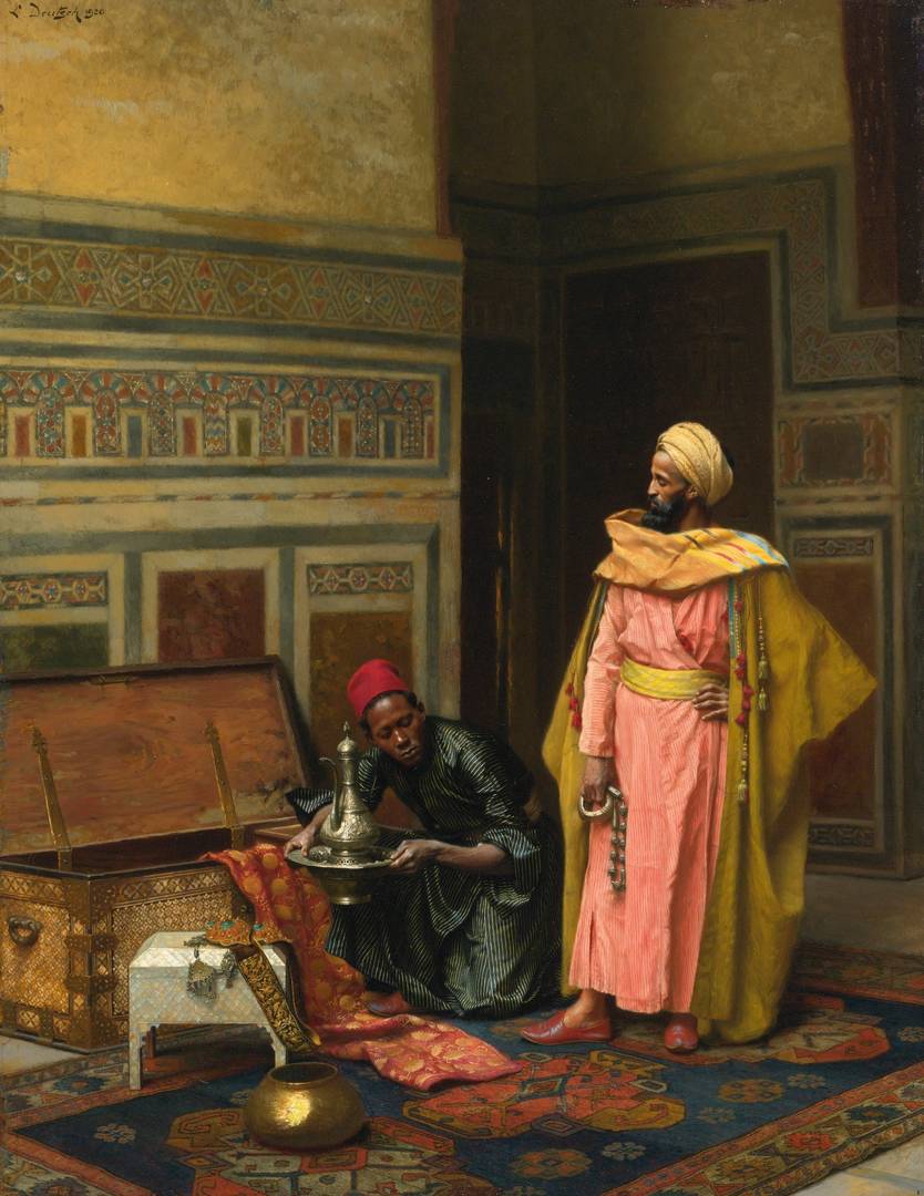 Людвиг Дойч. Сундук с сокровищами. 1920