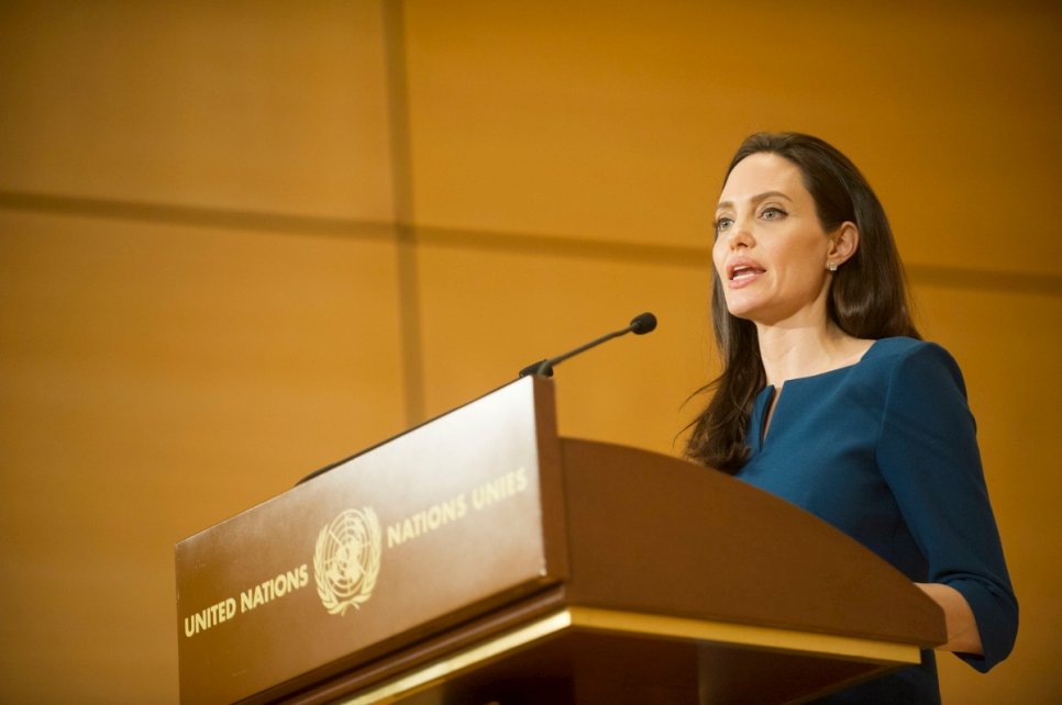 Спецпредставитель ООН Анджелина Джоли