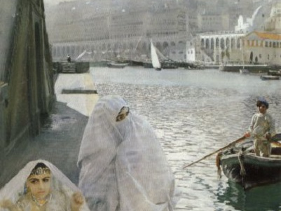 Андерс Цорн. В алжирской гавани (фрагмент). 1887