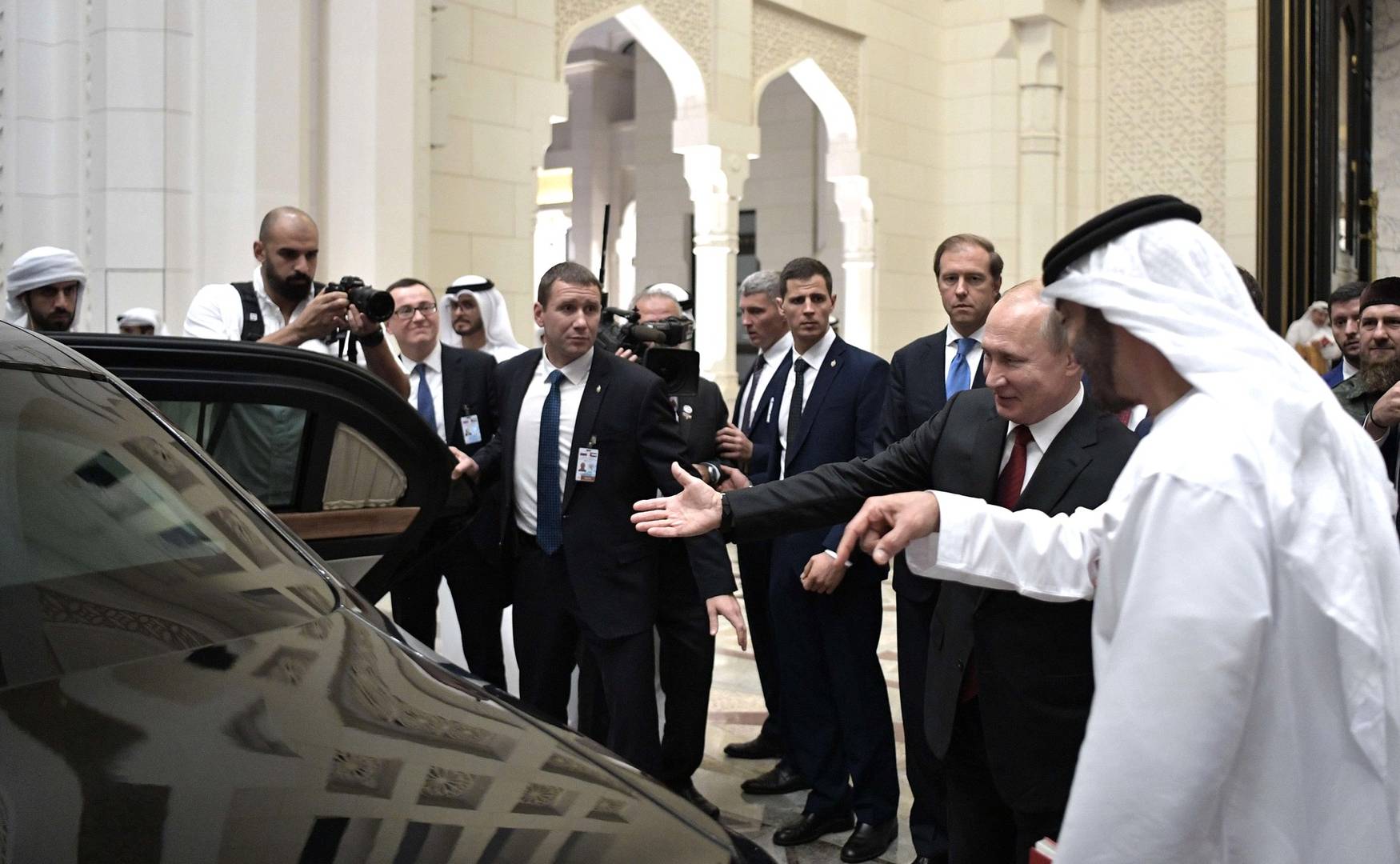 Дворец в Абу Даби президента Путин