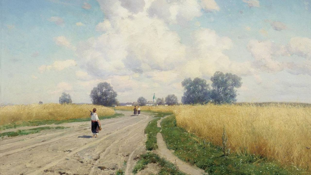 Крыжицкий Константин. Дорога. 1899