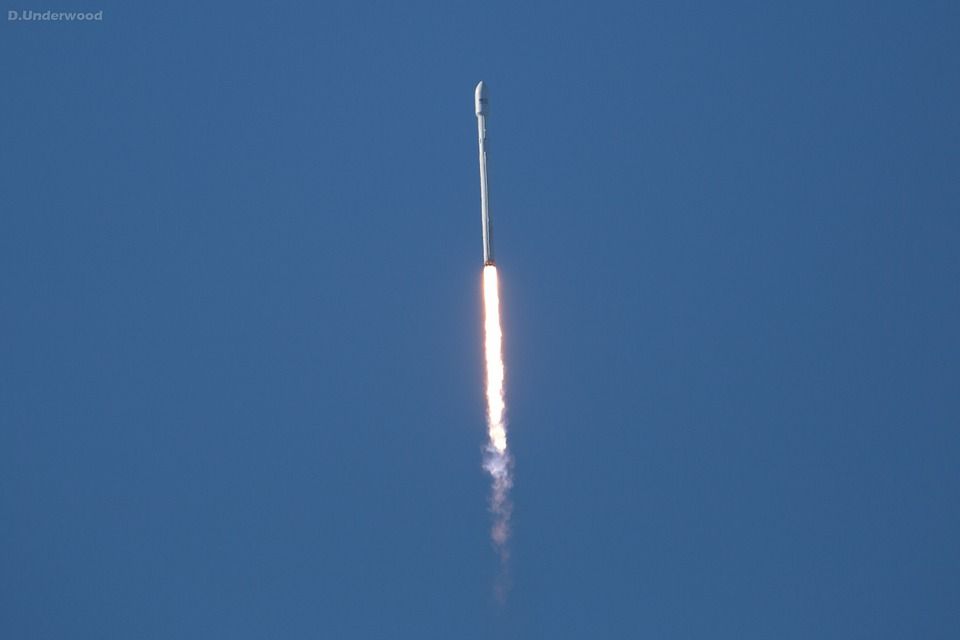 старт, запуск ракеты, spacex