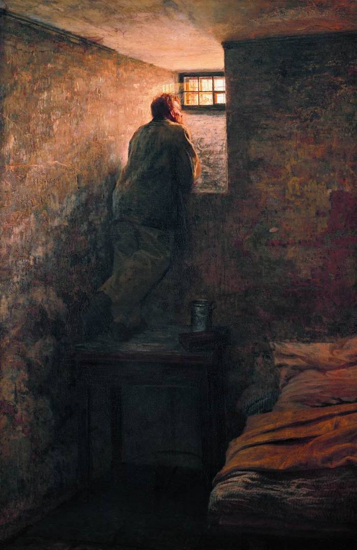 Николай Ярошенко. Заключённый. 1878