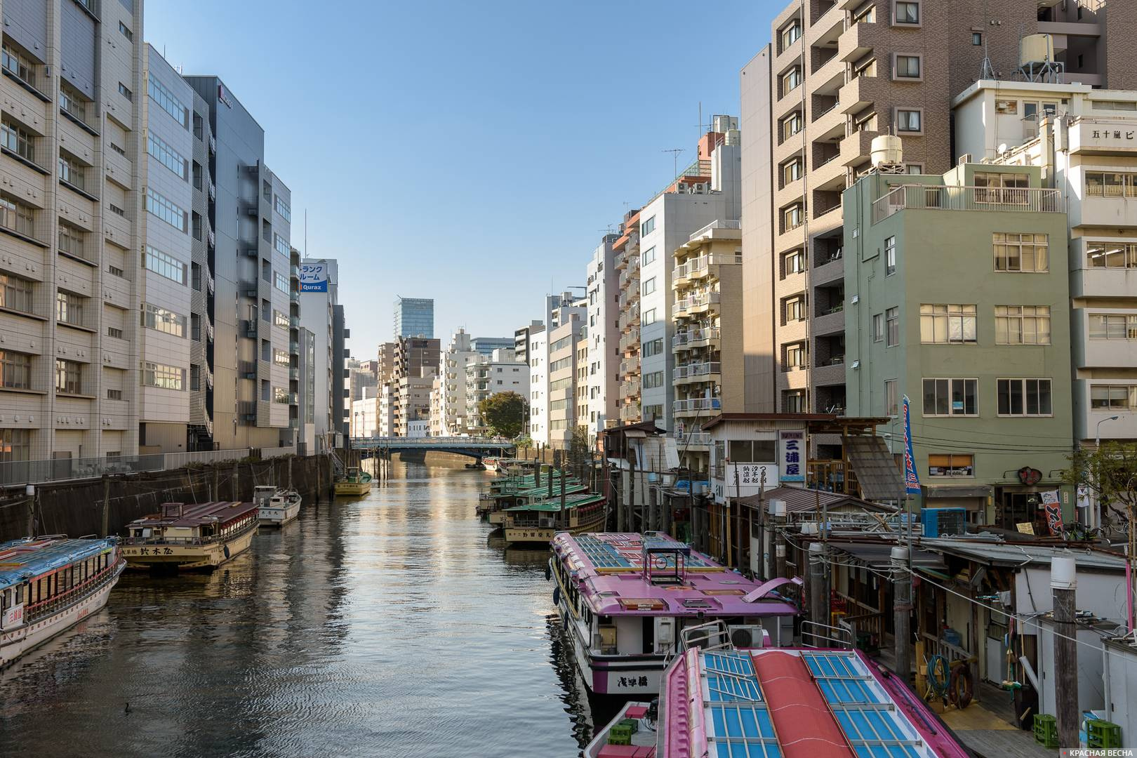 Река Канда, Токио, Япония