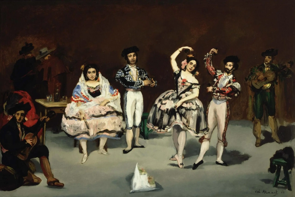 Эдуар Мане. Испанский балет. 1862
