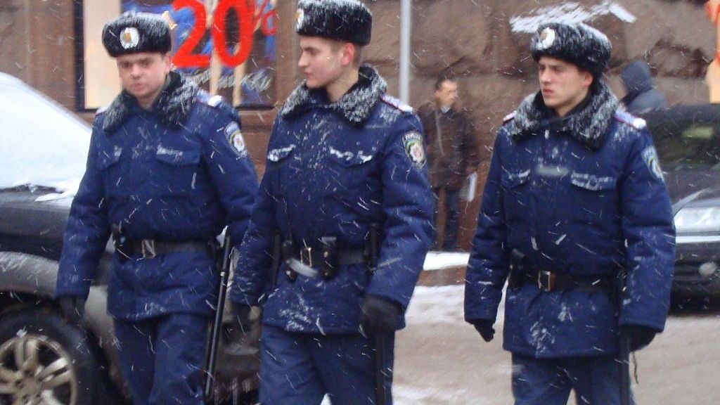 Украинские полицейские