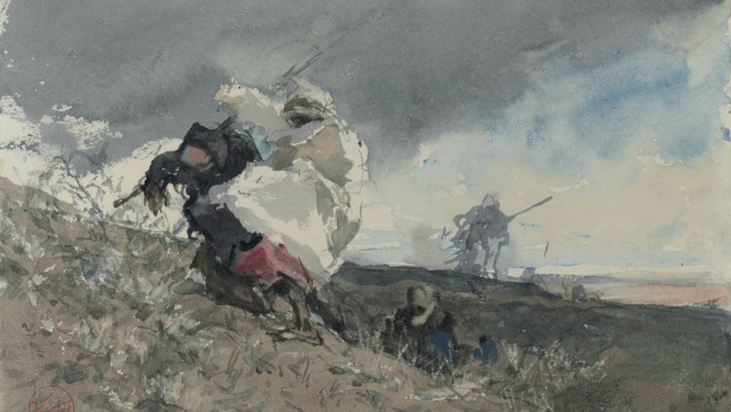 Мариано Фортуни-и-Марсаль. Арабы и надвигающаяся буря. 1862-1864