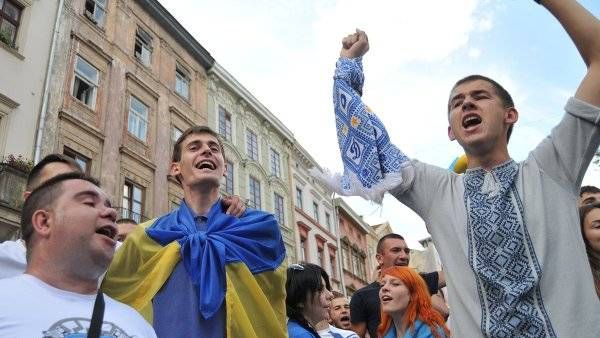 Украинцы на майдане