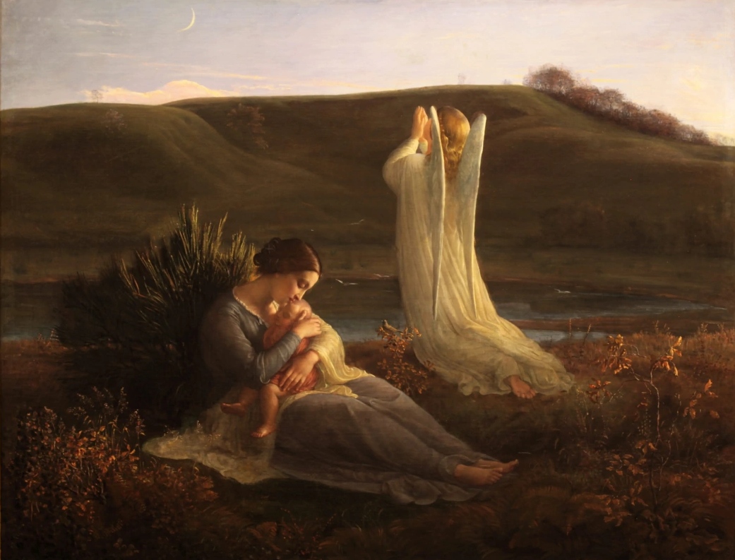 Луи Жанмо. Ангел и мать. 1854