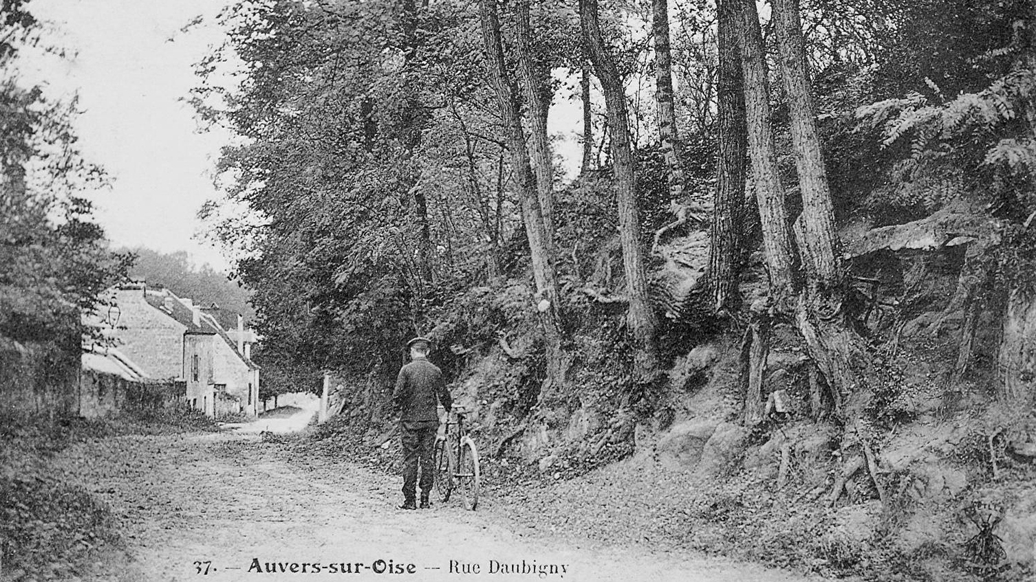 Открытка  «Auvers-sur-Oise» 1910 год