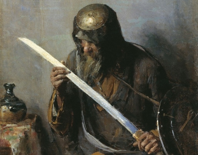 Абрам Архипов. «Ратник», 1891 (фрагмент) — один из спасенных шедевров Таганрогского художественного музея