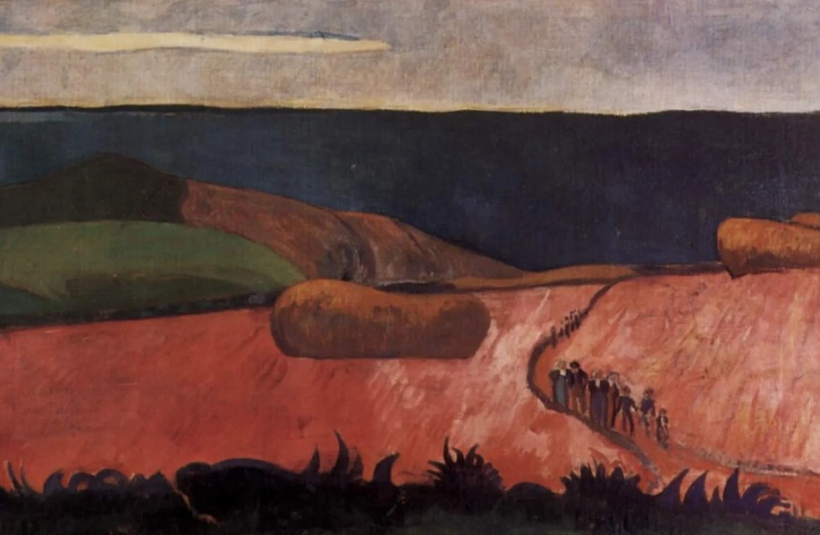 Поль Гоген. Пробуждение весны (фрагмент). 1891