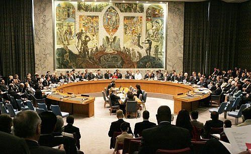 Владимир Путин выступил на заседании Совета Безопасности ООН