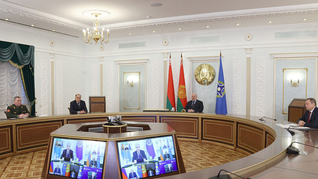 Президент Белоруссии Александр Лукашенко на сессии Совета коллективной безопасности ОДКБ