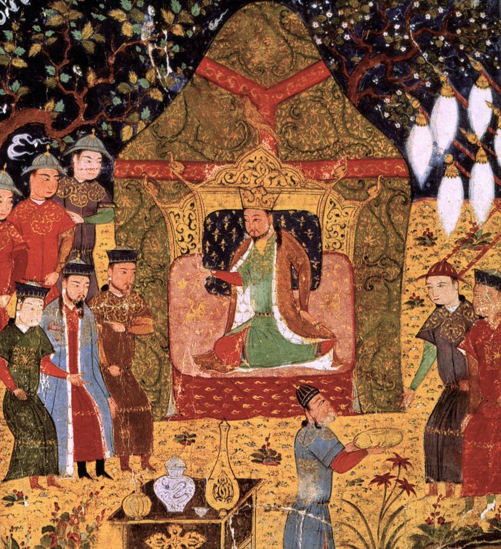 Тэмуджин провозглашается великим ханом на всемонгольском курултае и становится Чингисханом