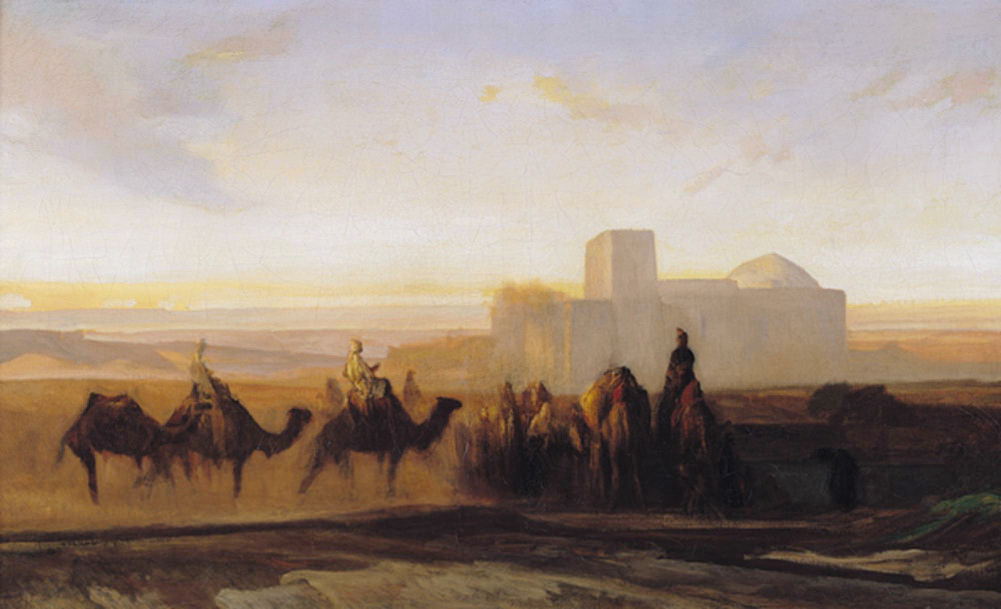 Александр-Габриэль Декан. Караван. Около 1854