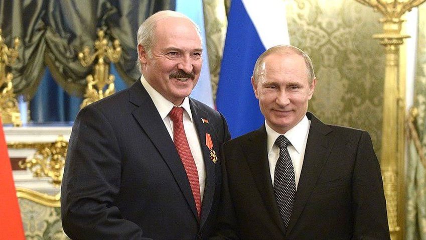 Владимир Путини и Александр Лукашенко