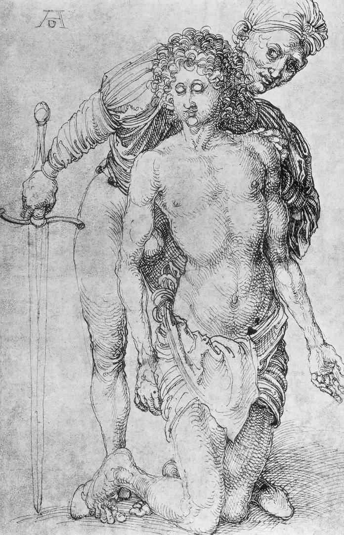 Альбрехт Дюрер. Палач и юноша. 1493