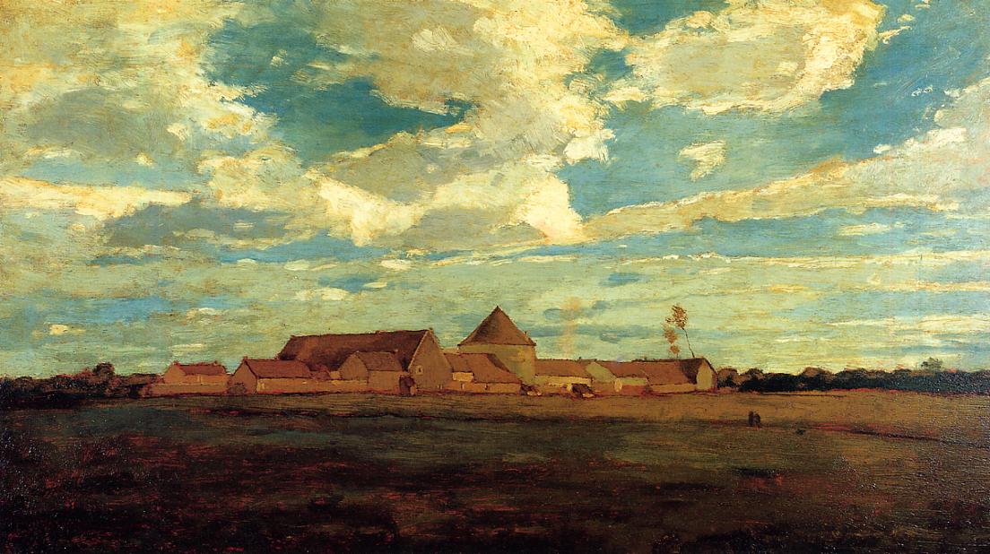 Уинслоу Хомер. Французская ферма. 1867