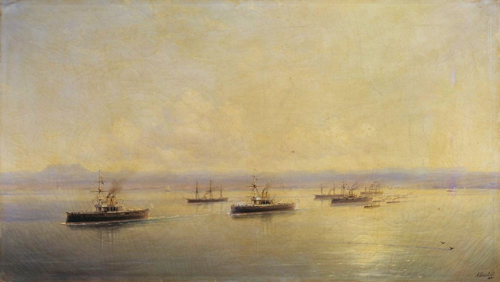 И.К. Айвазовский. Флот в Севастополе. 1890