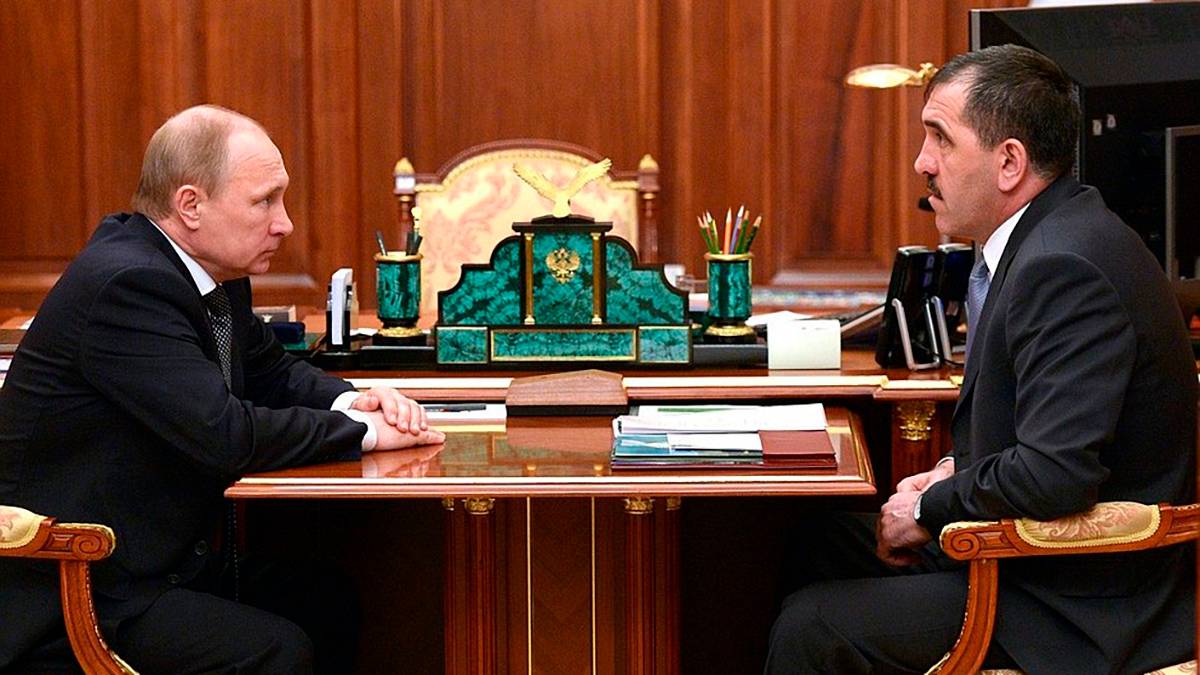 Путин и глава Ингушетии
