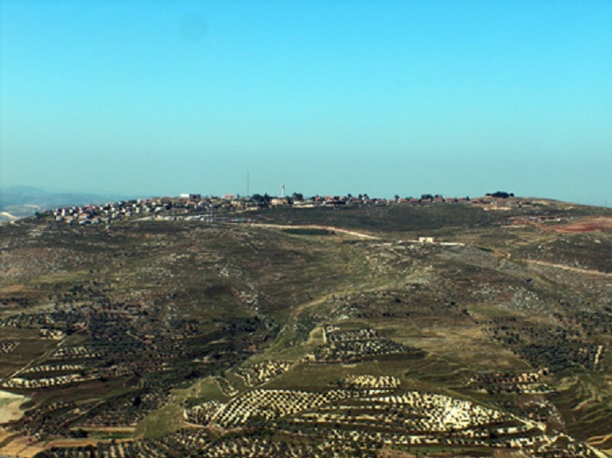 Вид поселения Ицхар