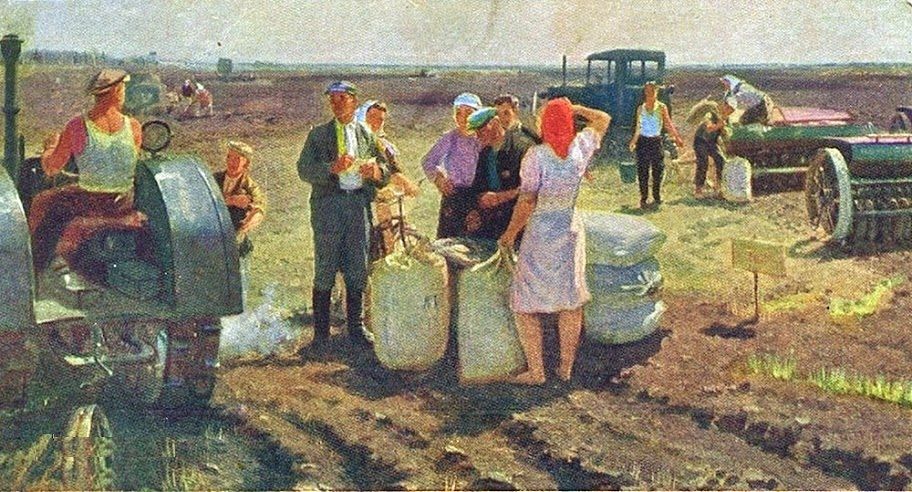 И. Пентешин. Сев. 1953 год