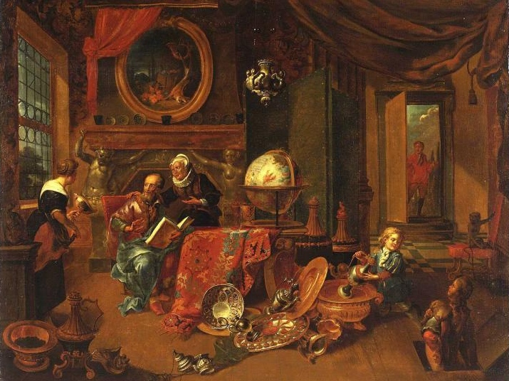 Доминик Смоут. Скупой (фрагмент). 1683-1733