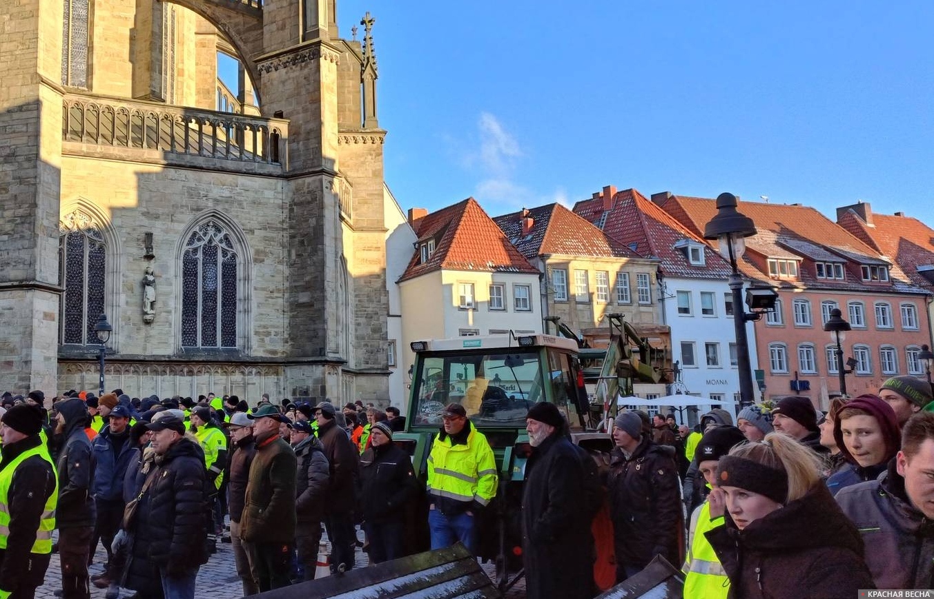 Протесты в Германии