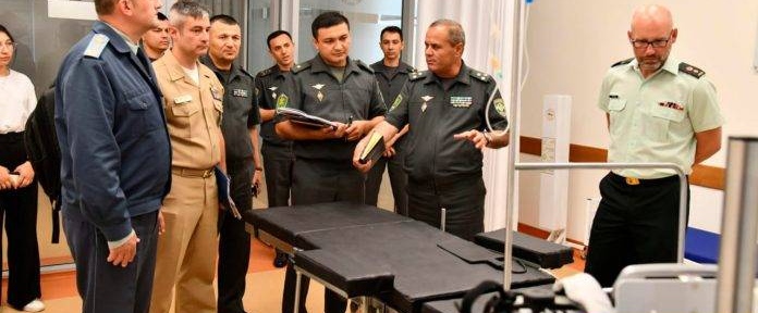 В центральном военном клиническом госпитале минобороны Узбекистан