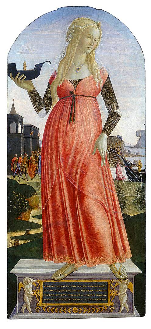 Нероччо де Ланди. Клавдия Квинта. Около 1490-1495