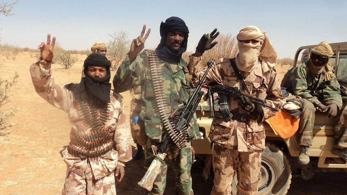 Боевики-туареги в Мали