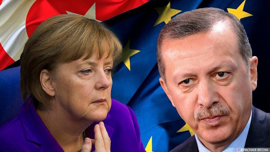 Меркель и Эрдоган