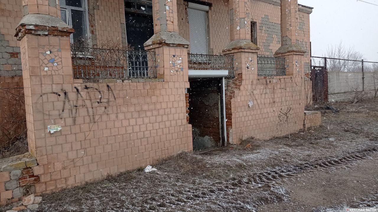 Освобожденное войсками ЛНР село Новая Астрахань