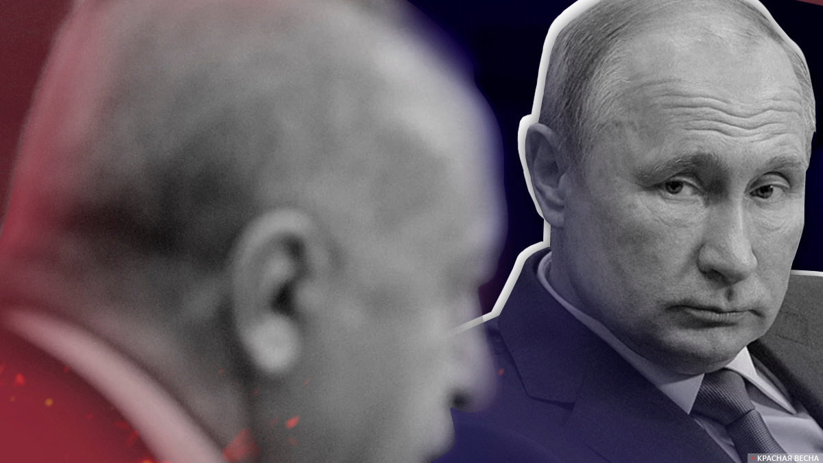 В. Путин и Р. Эрдоган