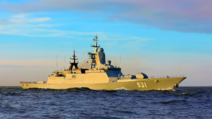 Корвет «Сообразительный» Балтийского флота